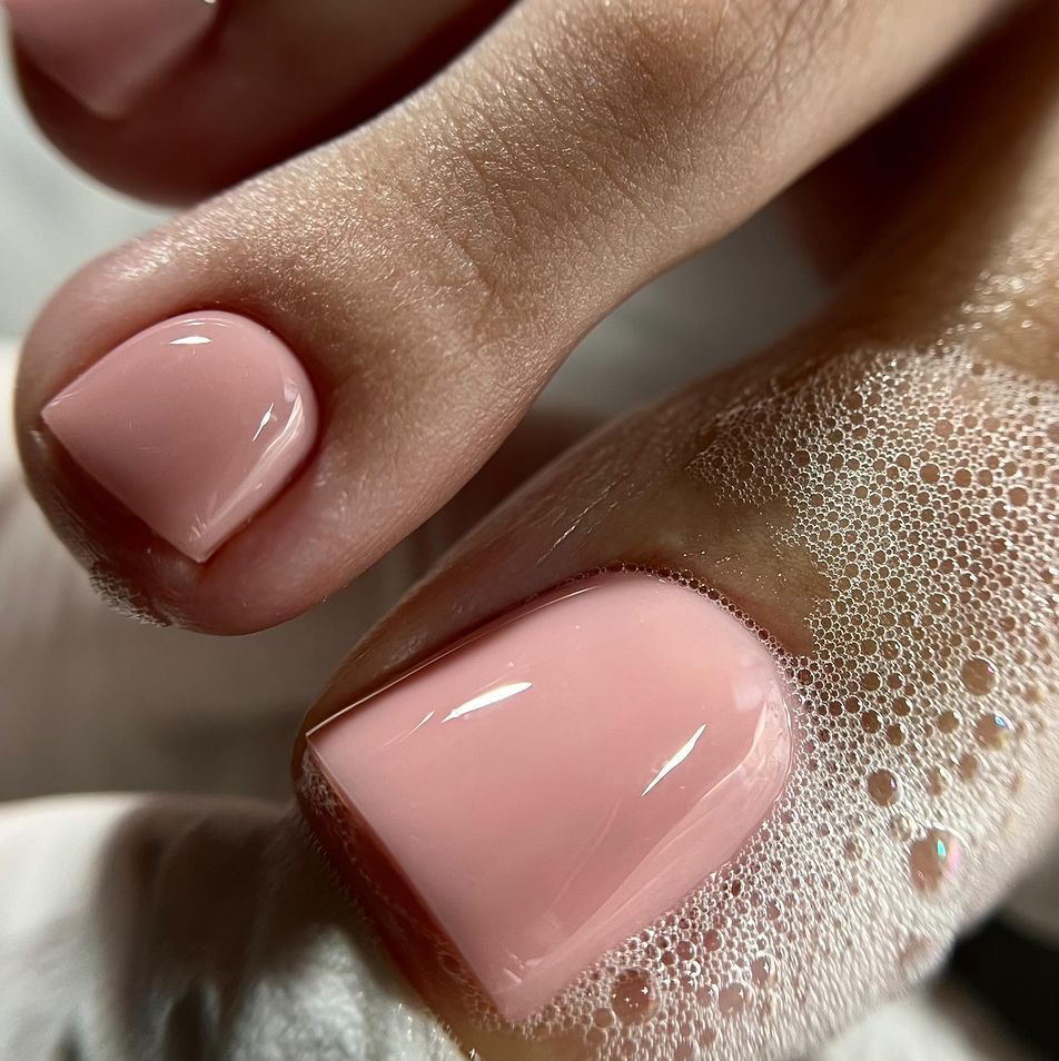 Мини педикюр (обработка пальчиков + покрытие)