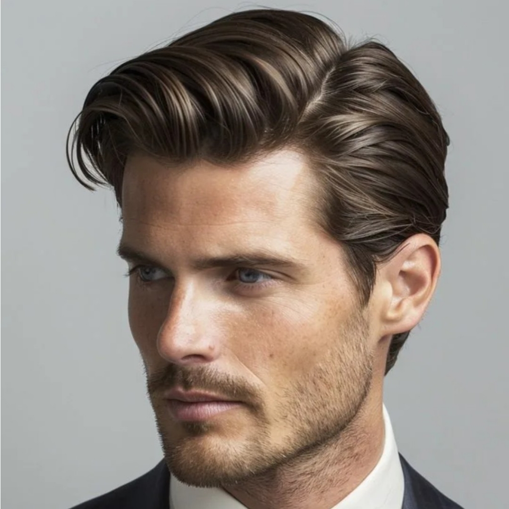 Удлинённая мужская стрижка