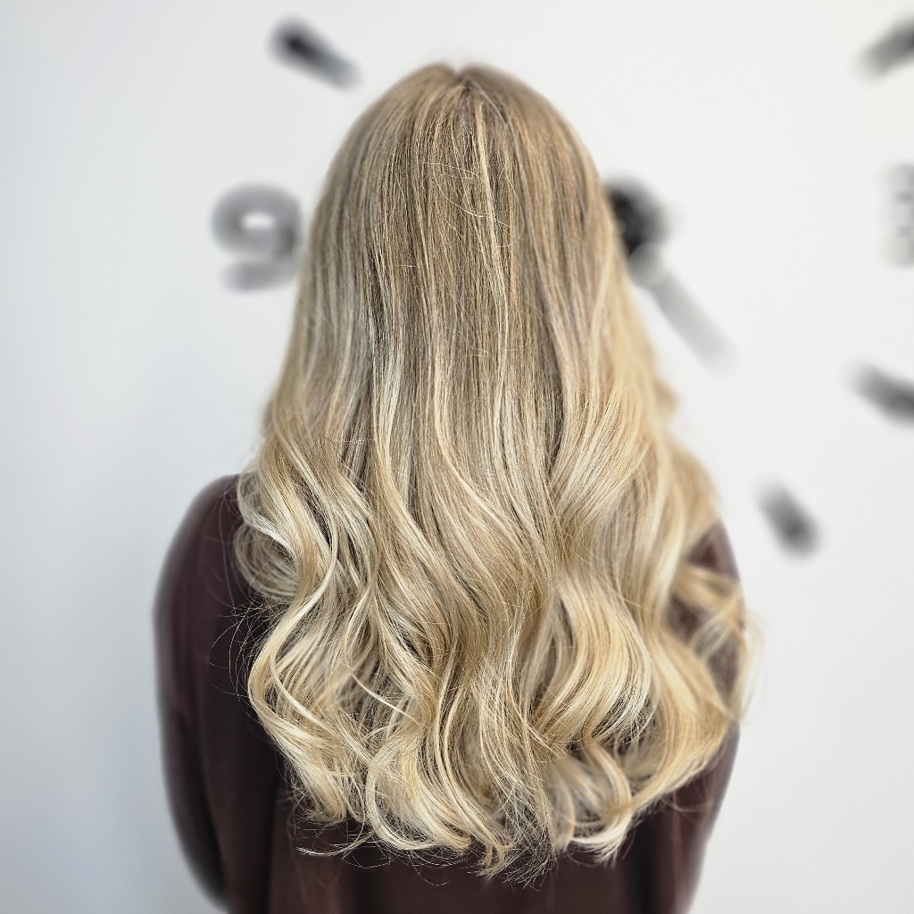 окрашивание длинных волос