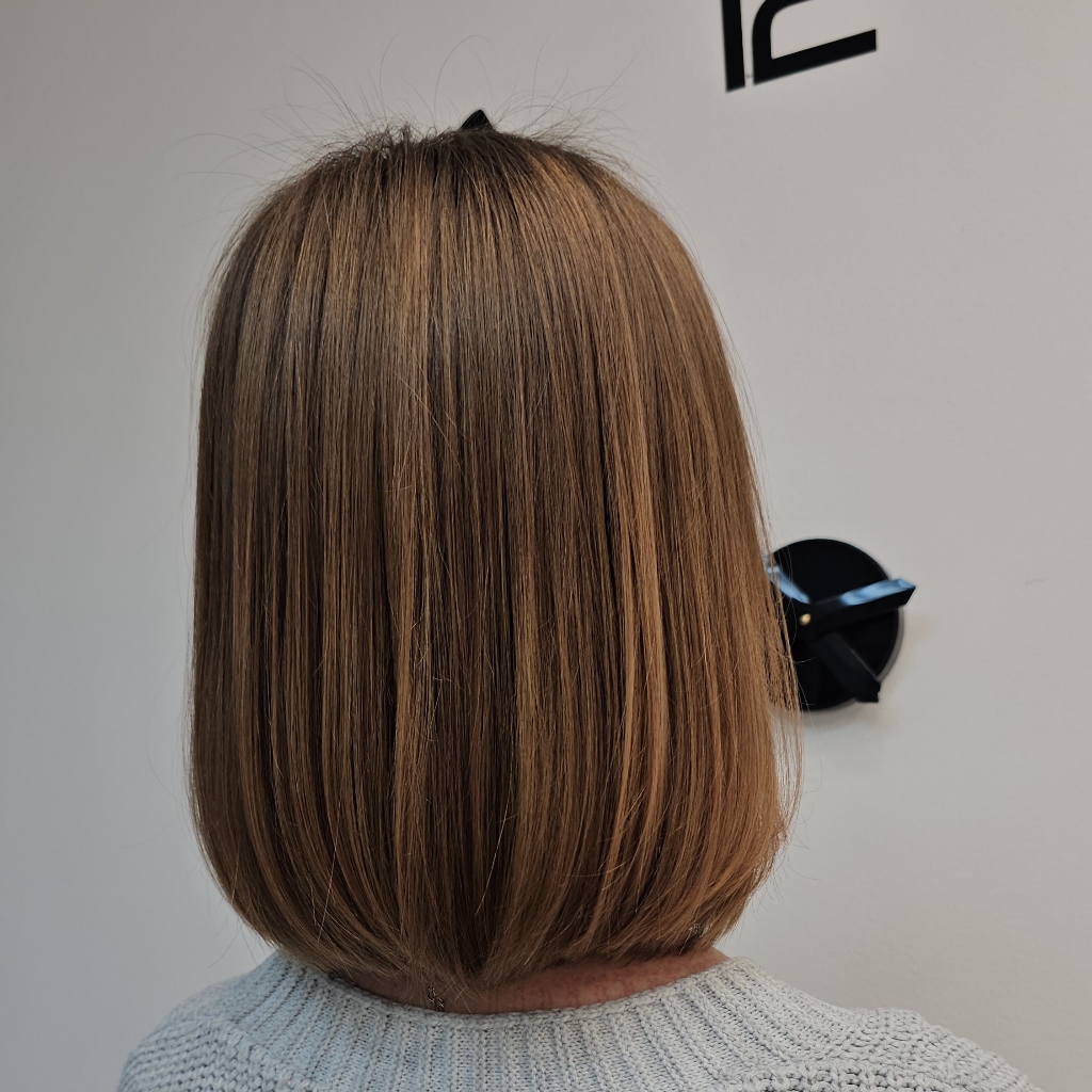 Укладка волос феном