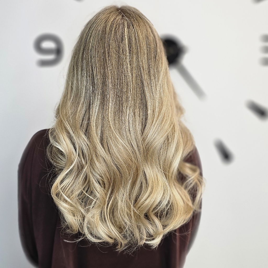 укладка волос щипцами, утюгами