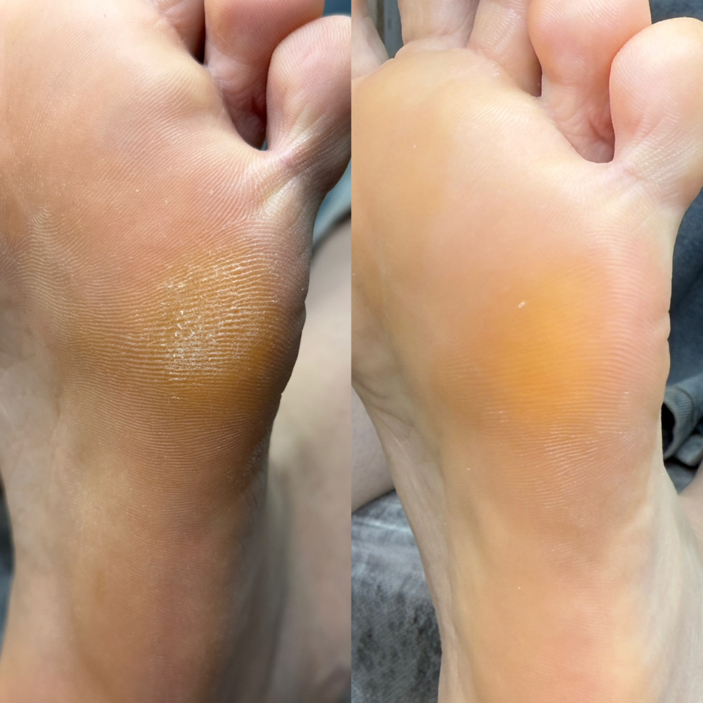 Полный педикюр без покрытия