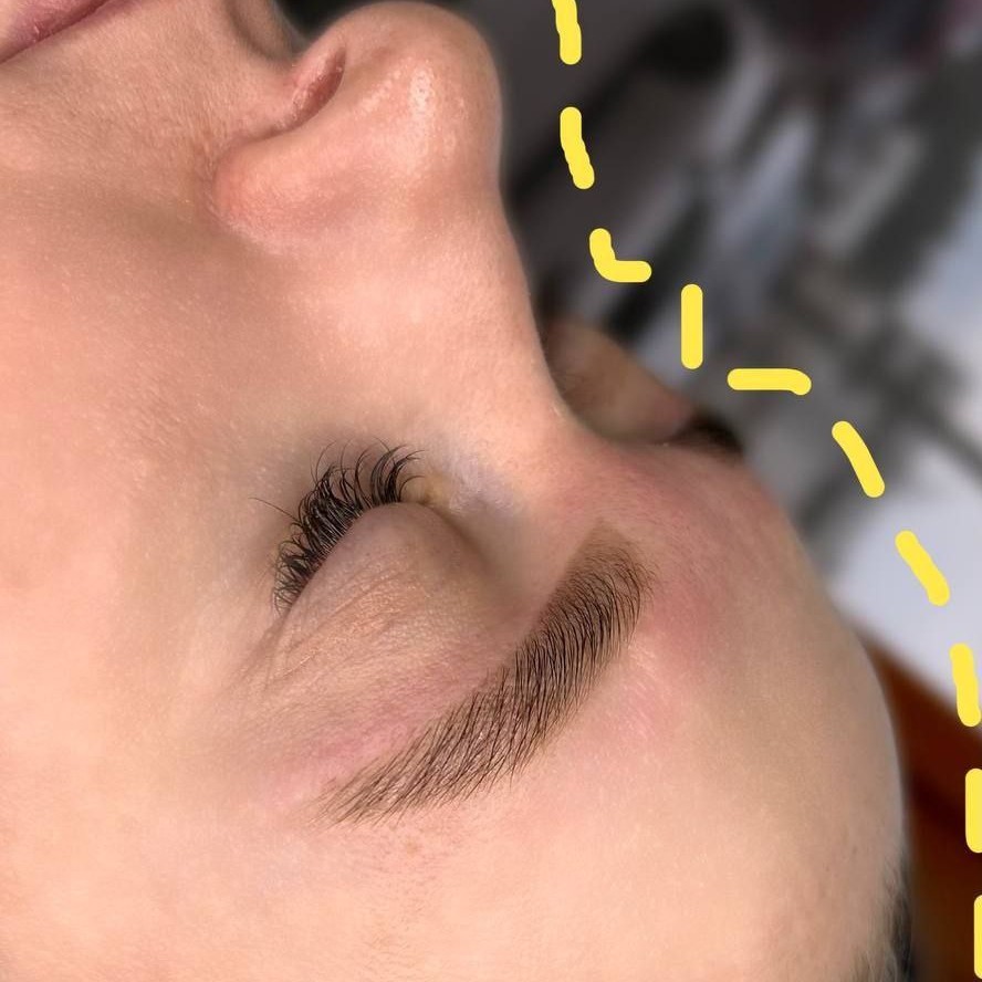 Архитектура бровей + окрашивание