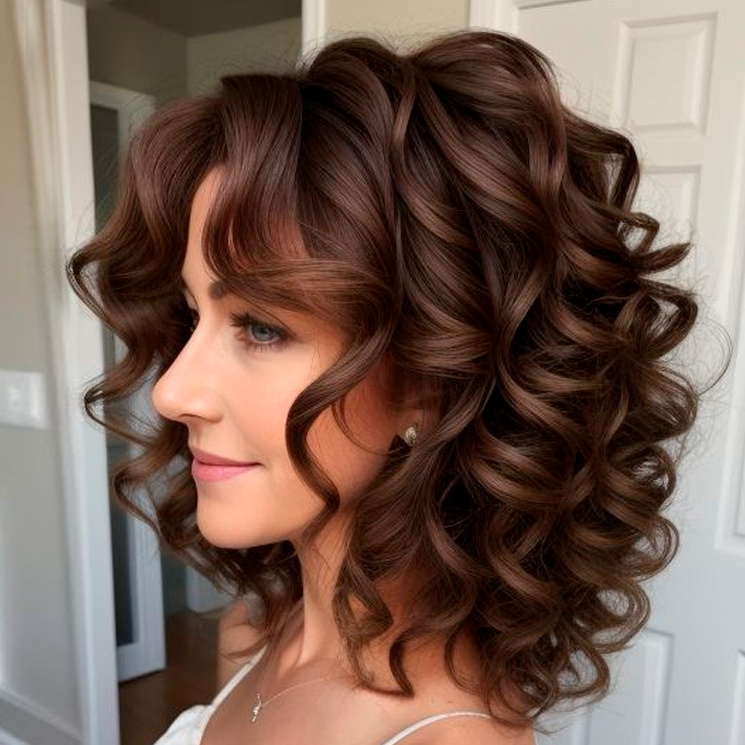 Укладка средние волосы (30-50см)