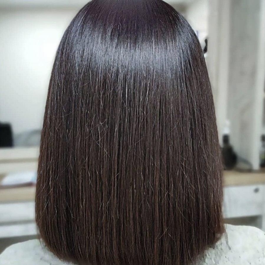 Окрашивание волос в один тон