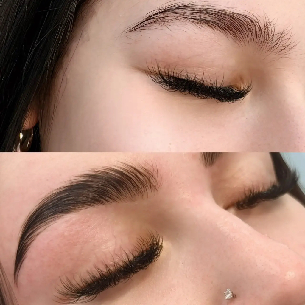 Оформление бровей