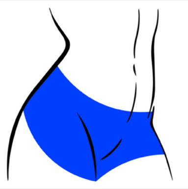 Шугаринг глубокое бикини