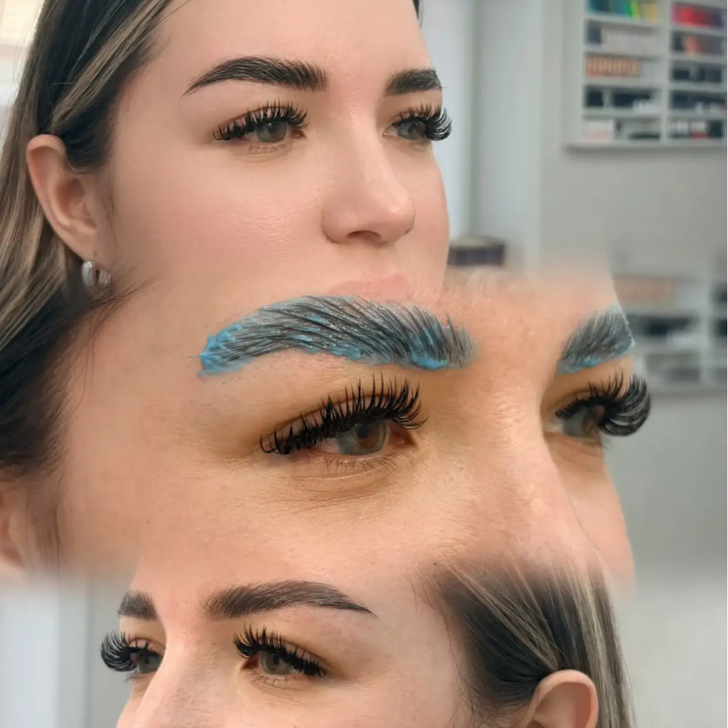 Долговременная укладка бровей