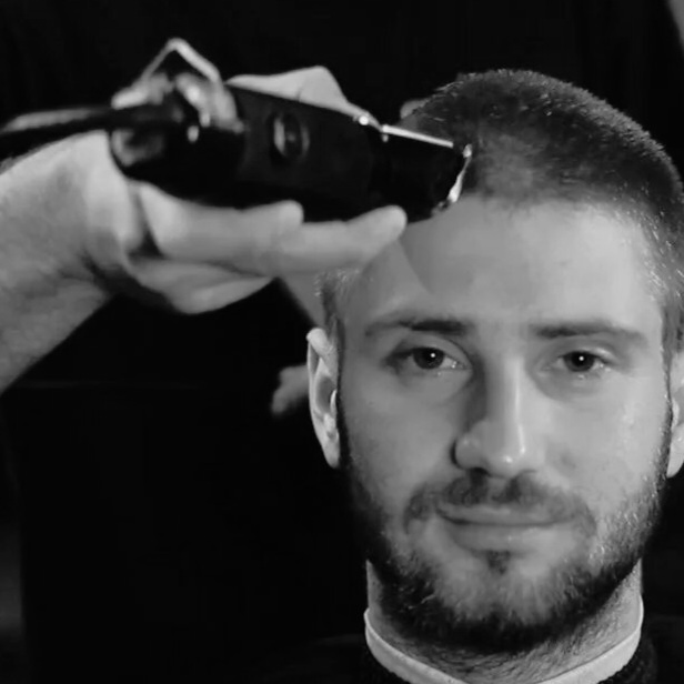 Стрижка под одну насадку