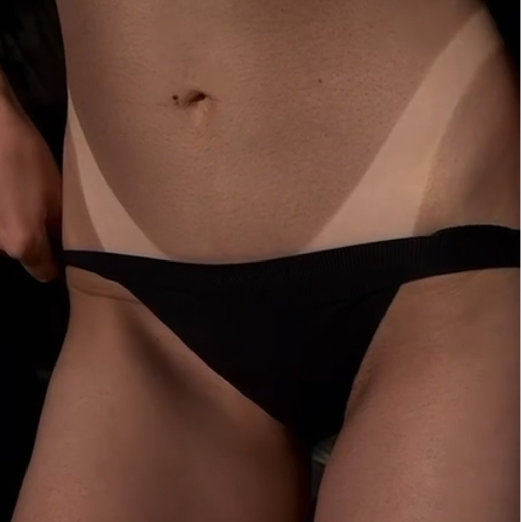 Моментальный загар+пудрирование