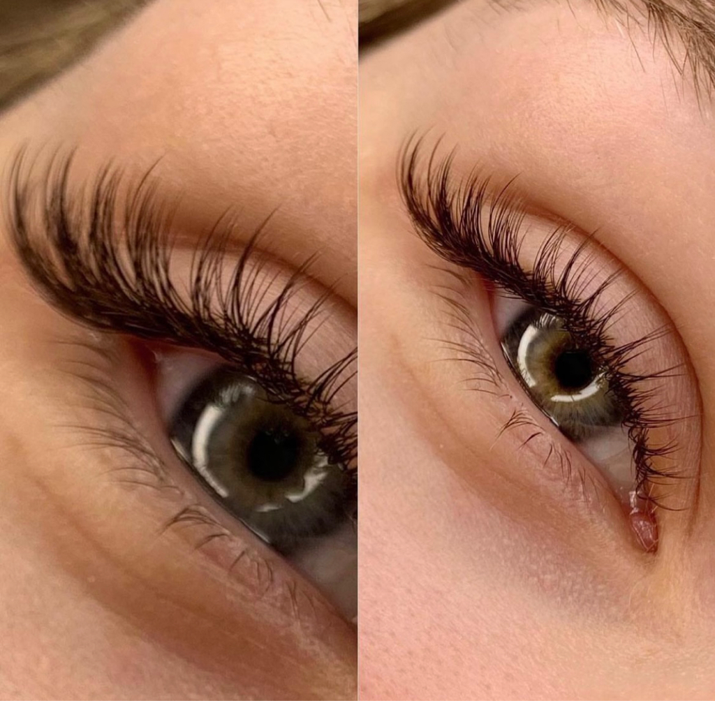 Наращивание ресниц 1,5д