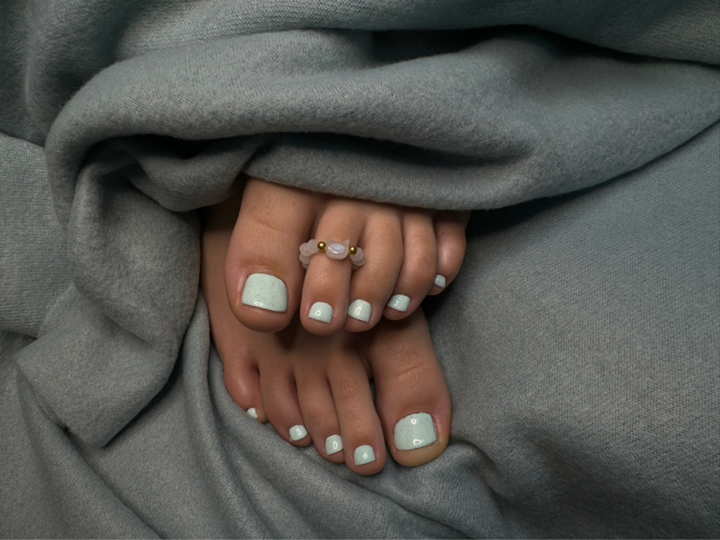 Smart педикюр (стопа полностью) с покрытием