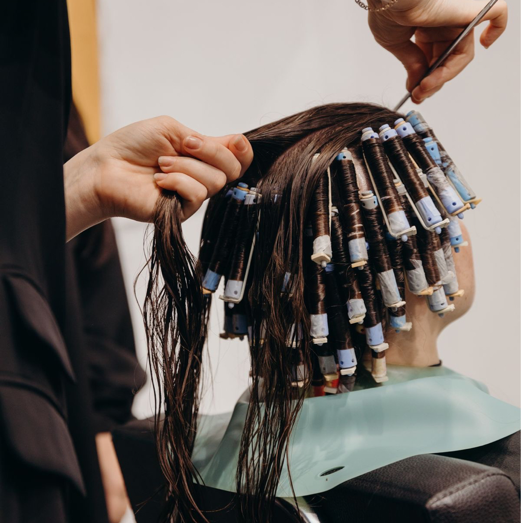 Завивка волос