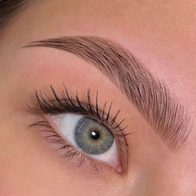 Ламинирование бровей +окрашивание