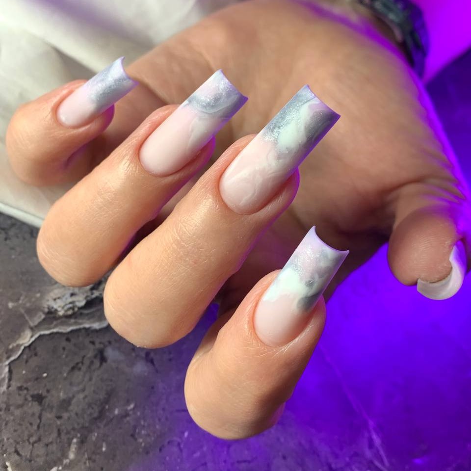 Наращивание ногтей свыше 3 делений