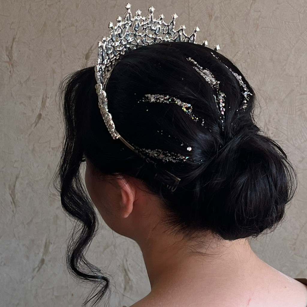 Вечерняя прическа