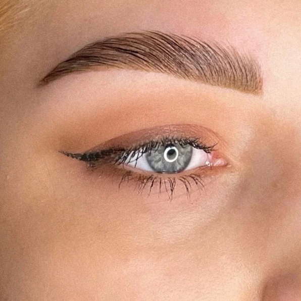 Окрашивание бровей ( с краской)