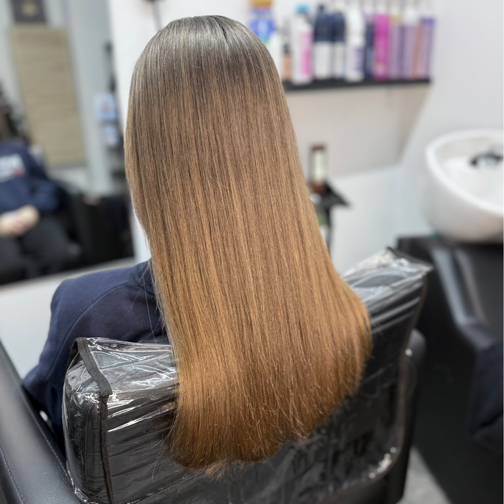 Стрижка ровный срез длинных волос