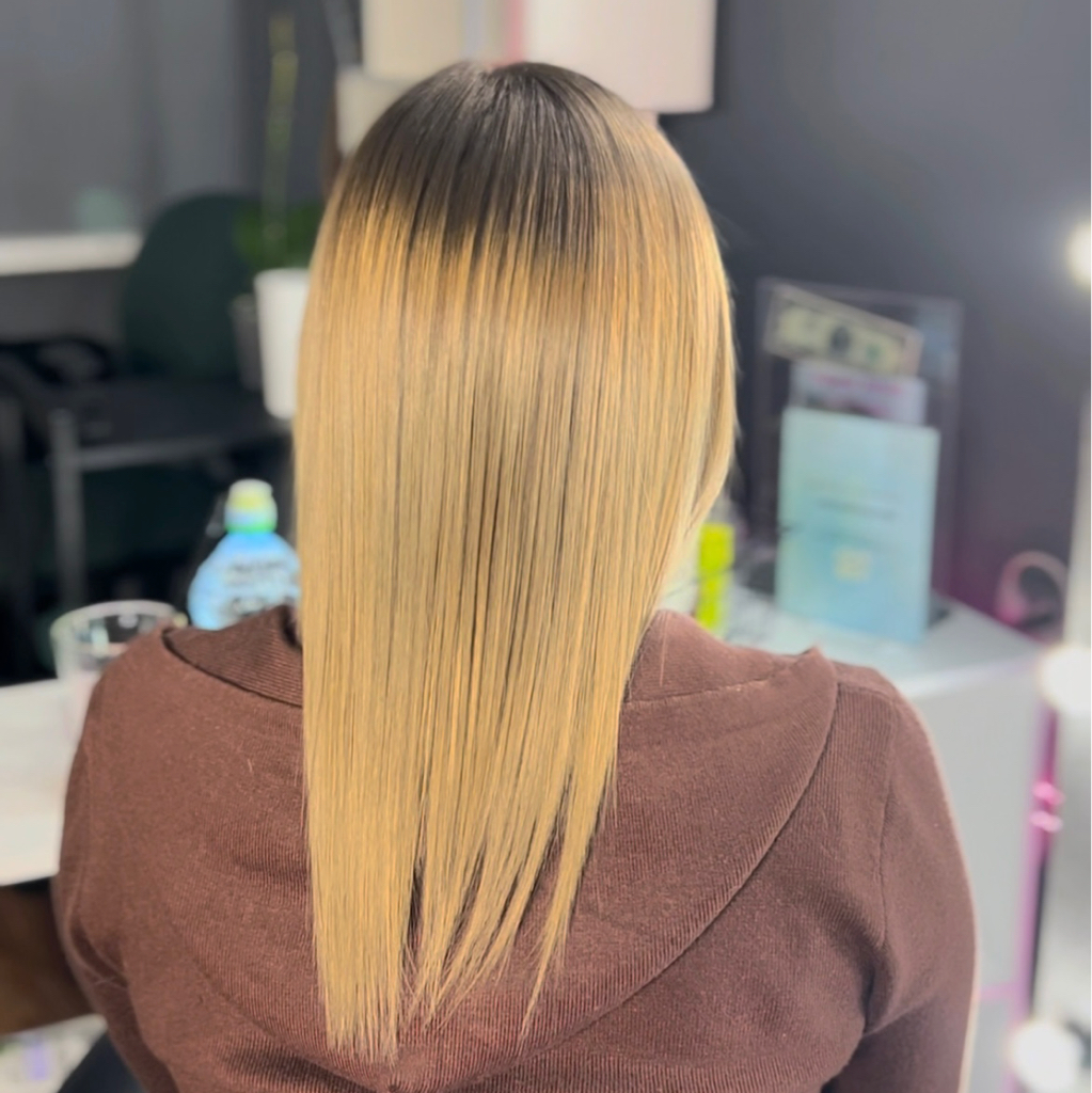 Тонирование волос