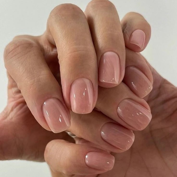 Комплекс: нюд за час 
(подходит для коротких ногтей)