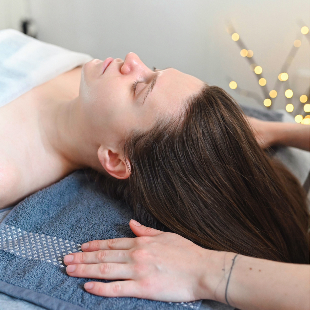 Массаж ШВЗ+массаж головы