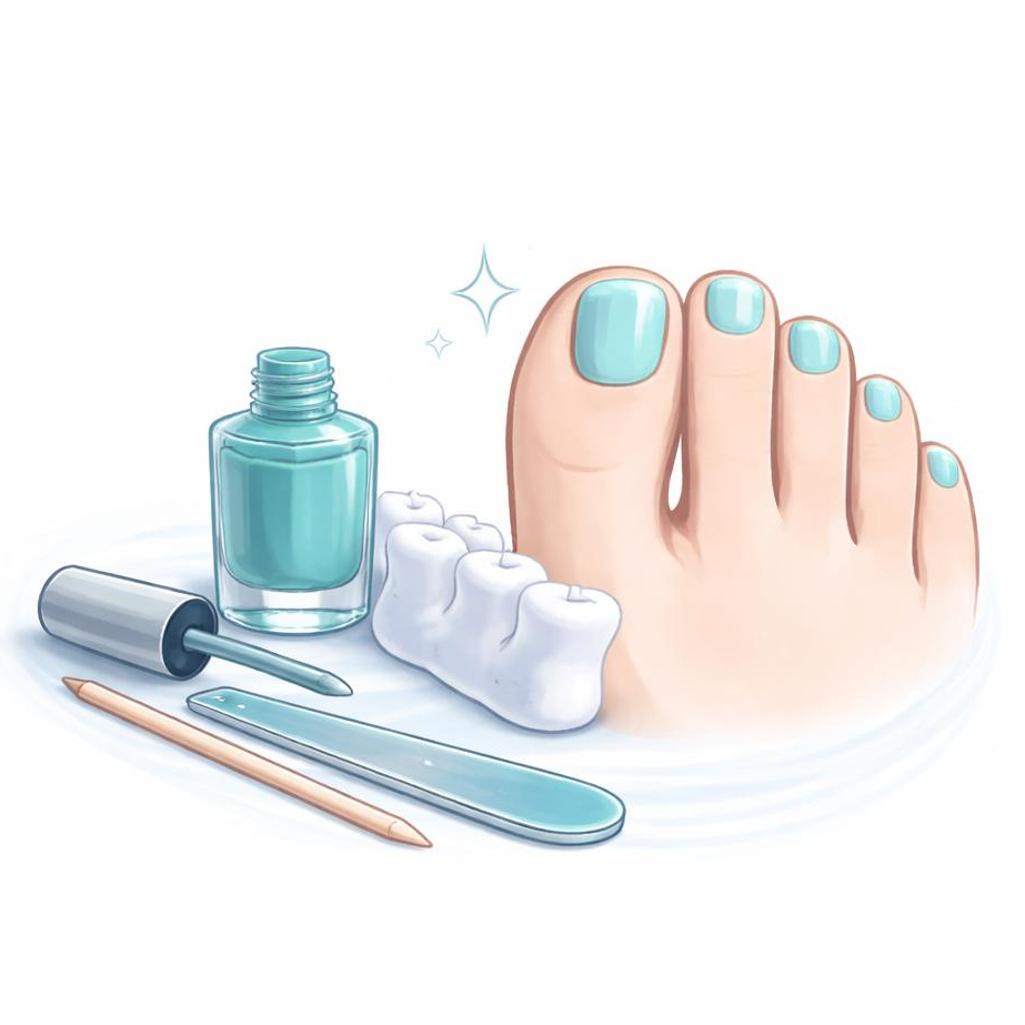 Педикюр Аппаратный с покрытием