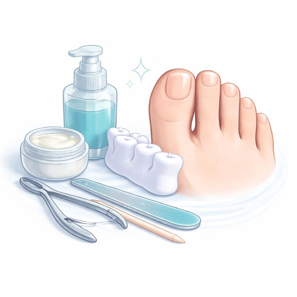 Педикюр Аппаратный без покрытия