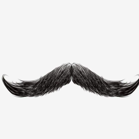 Оформление усов машинкой