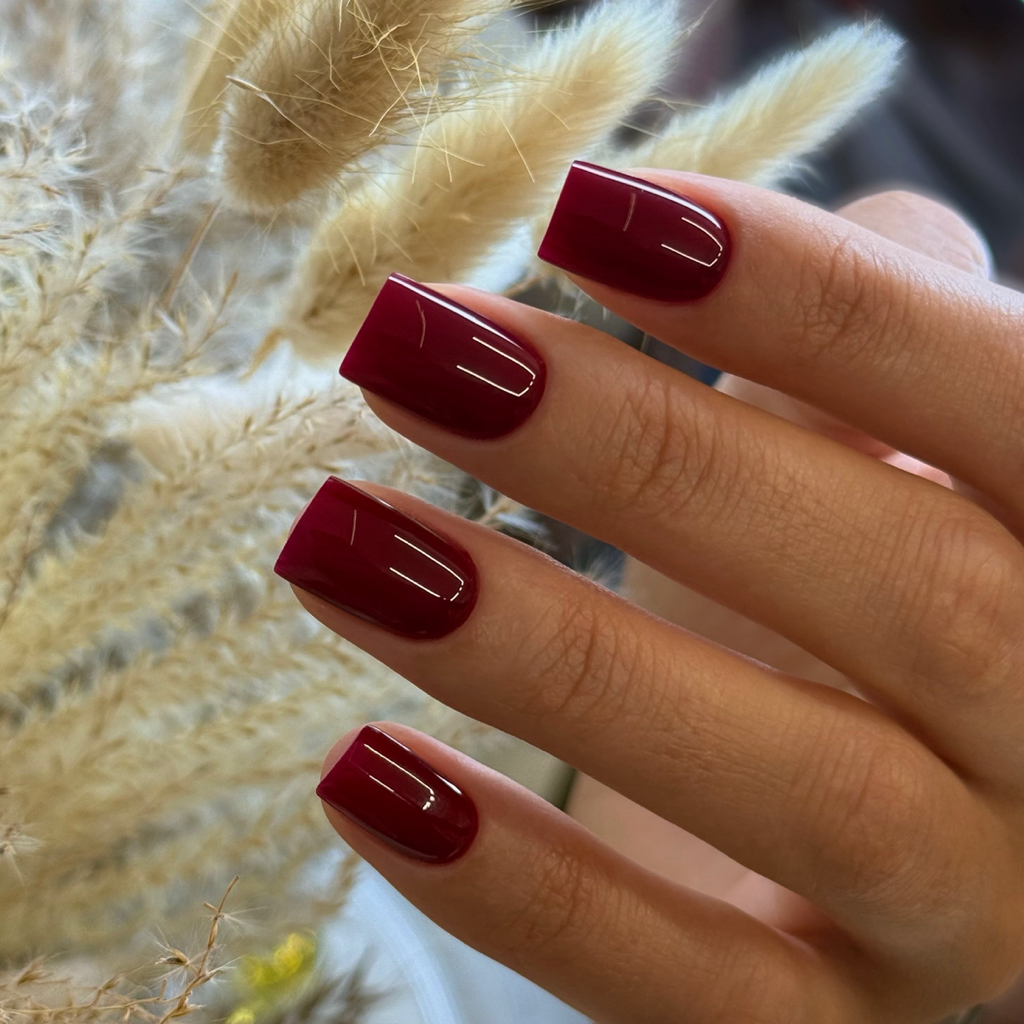 Маникюр + гель-лак + укрепление — Анастасия