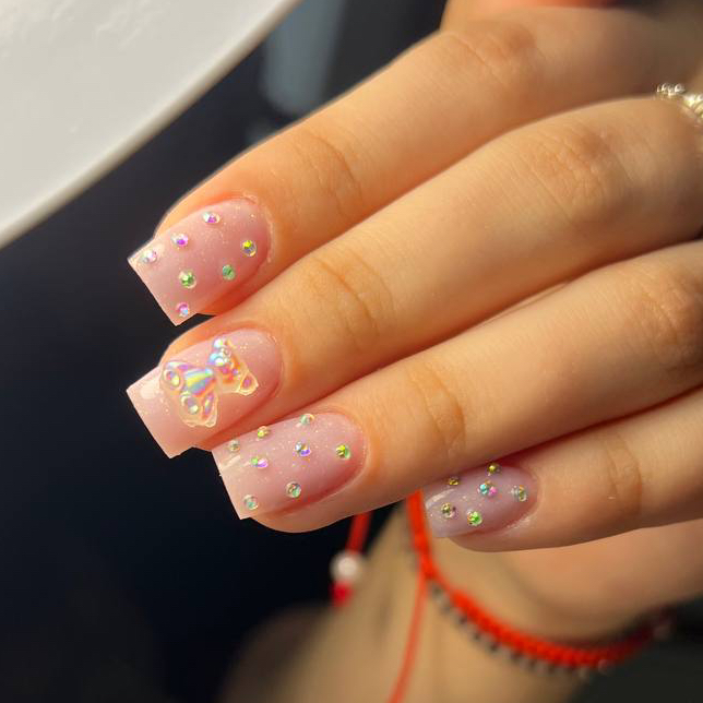 Комби маникюр + покрытие гель лак