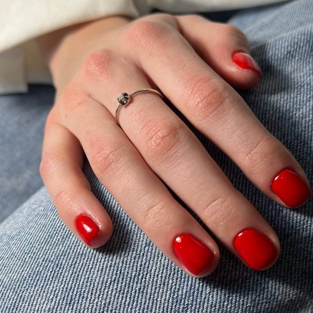 Снятие покрытия + комби маникюр + покрытие гель лак