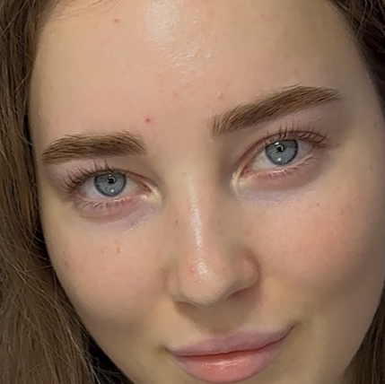 Коррекция бровей без окрашивания