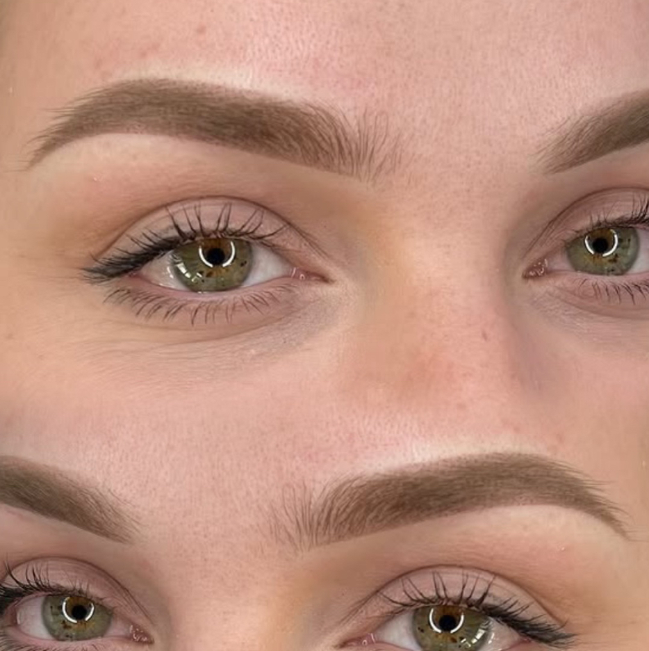 Перманентный макияж бровей