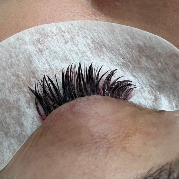 Снятие ресниц другой студии