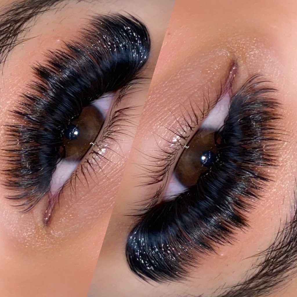Наращивание ресниц 9D