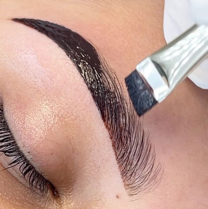 Долговременная укладка + окрашивание + коррекция