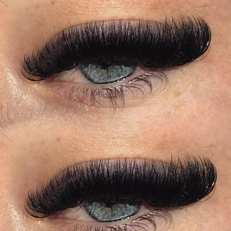 Наращивание ресниц 7D