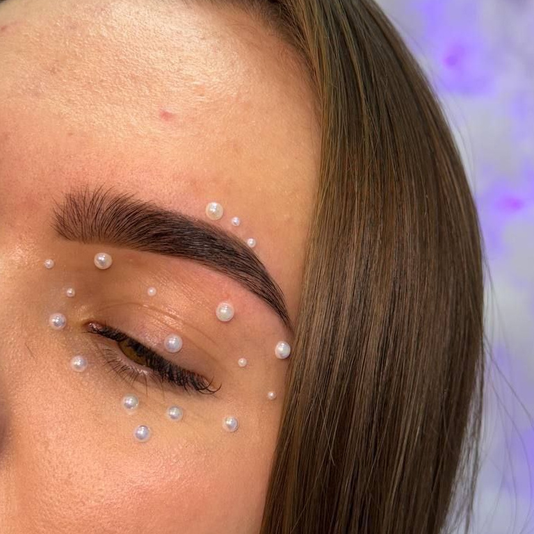 Комплекс L (Долговременная укладка+коррекция+окрашивание+уход«Счастье для бровей»)