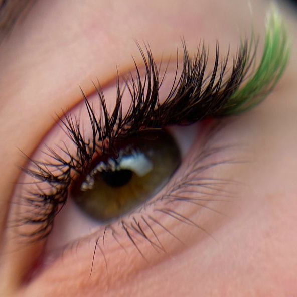 Цветные ресницы