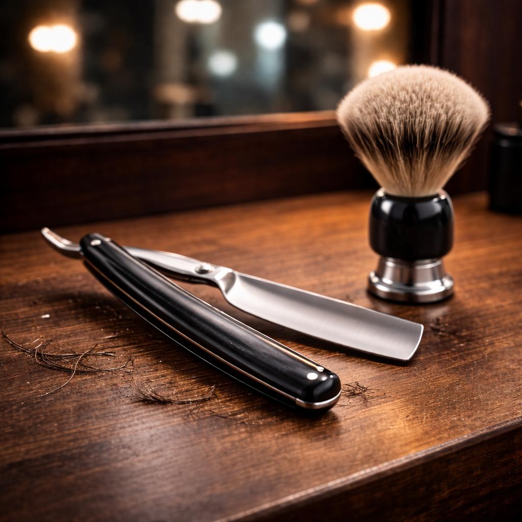 Бритьё опасной бритвой