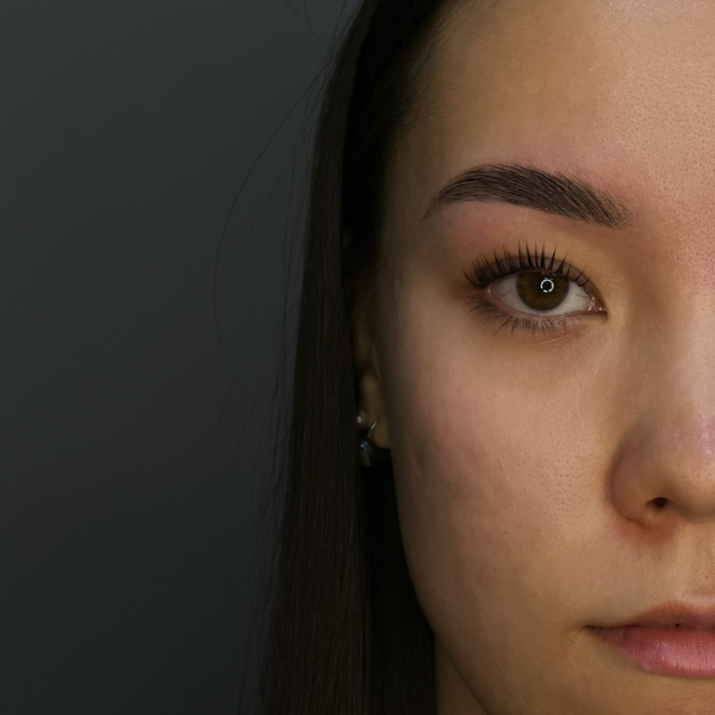 Ламинирование ресниц + оформление бровей