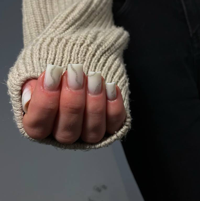 Маникюр с покрытием + дизайн