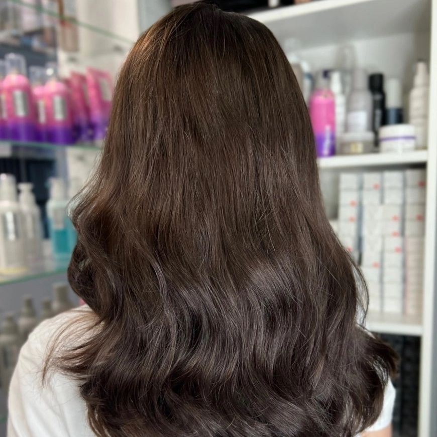 окрашивание в один тон