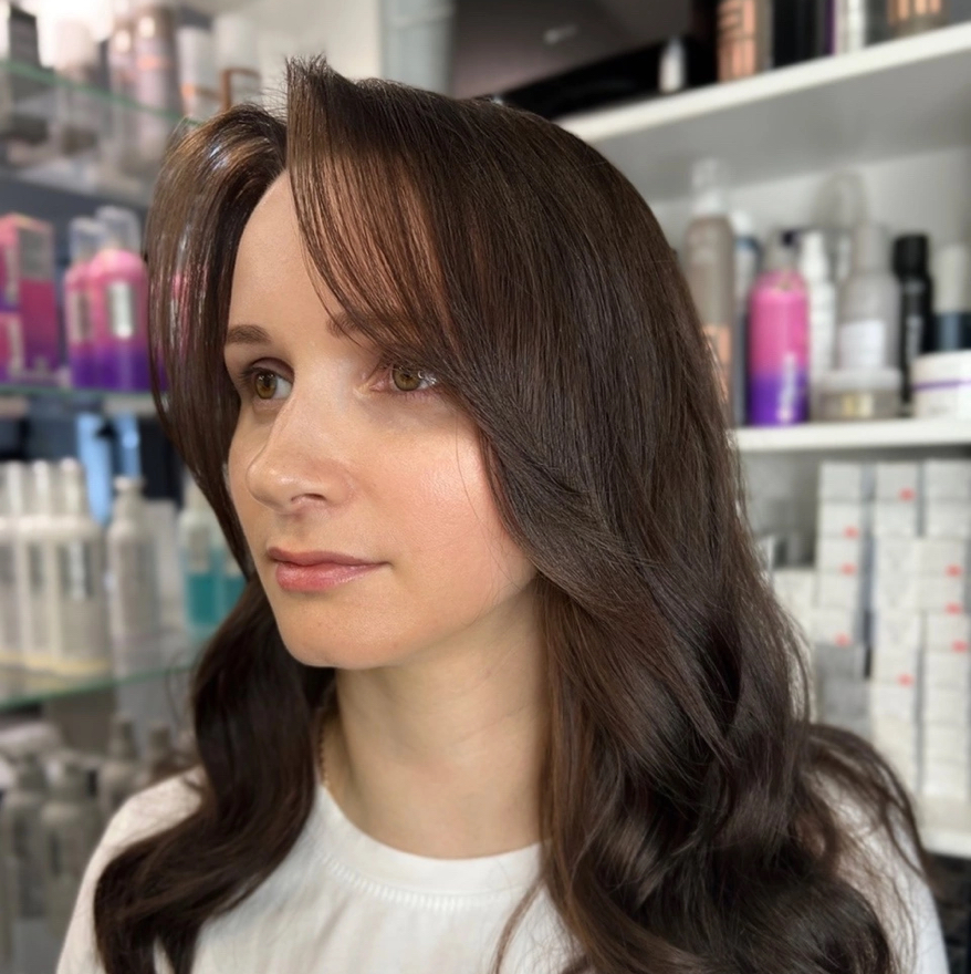 стрижка челки