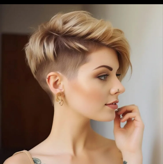 Креативная стрижка (асимметричная )