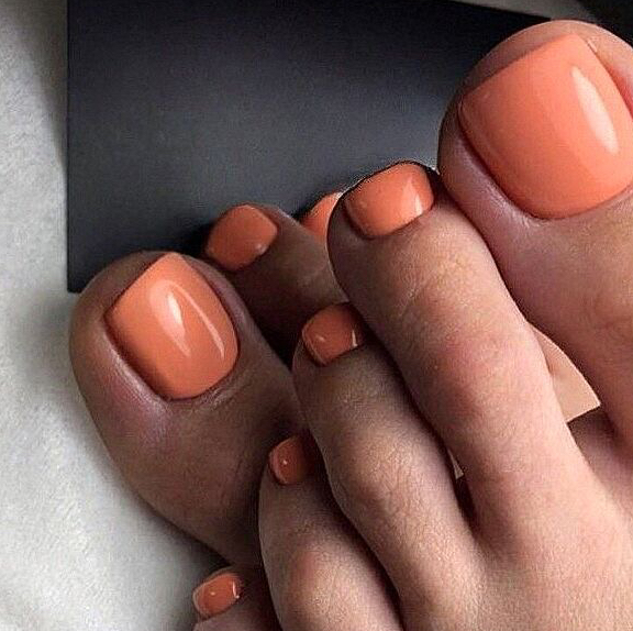 Педикюр , только пальчики