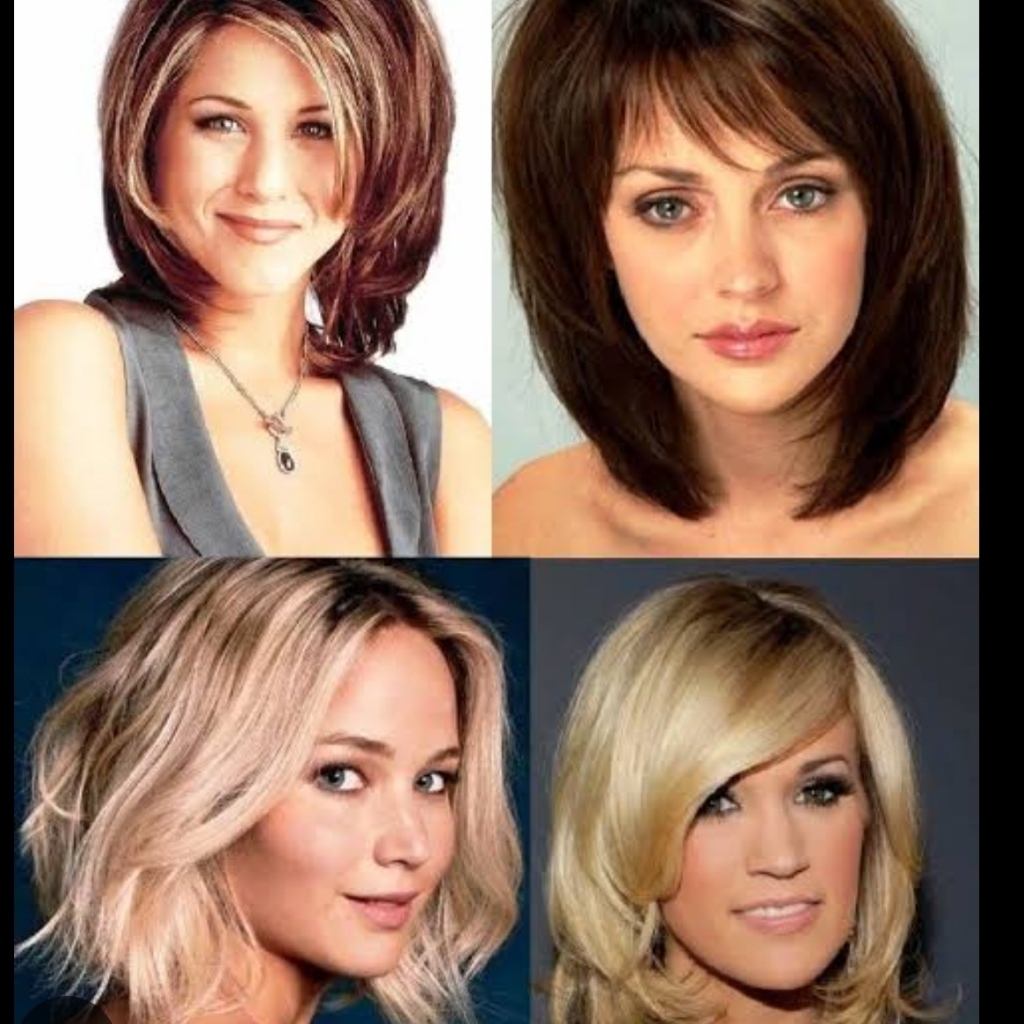 стрижка каскадная до плеча