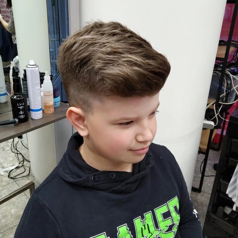 мужская стрижка модельная