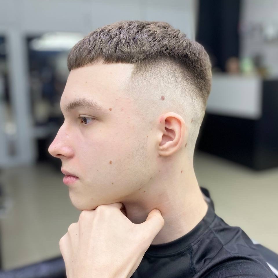 мужская стрижка модельная +шейвер
