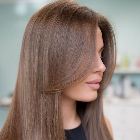 Стрижка челки